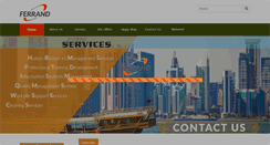 Desktop Screenshot of fhrqatar.com